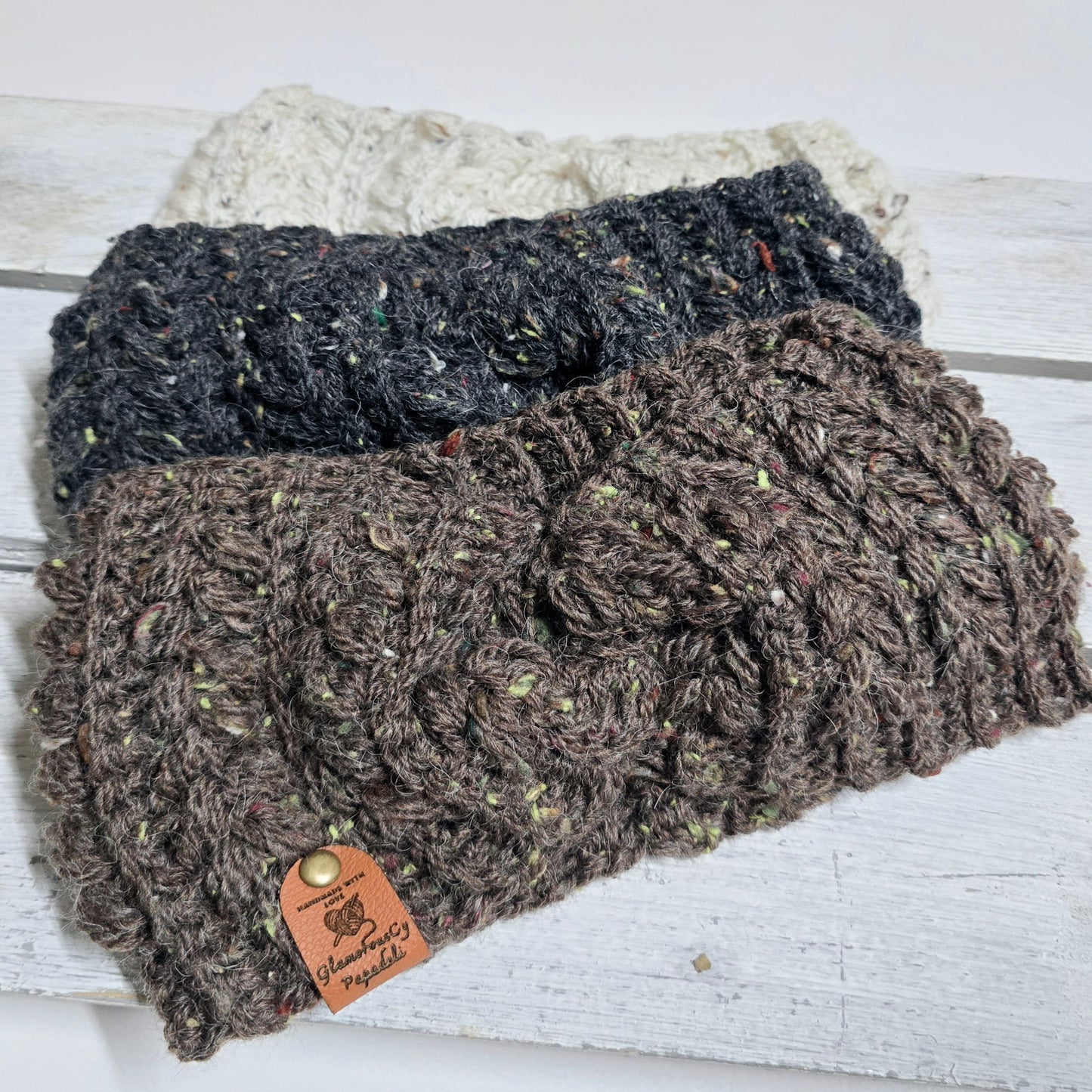 Braided twisted headband earwarmer