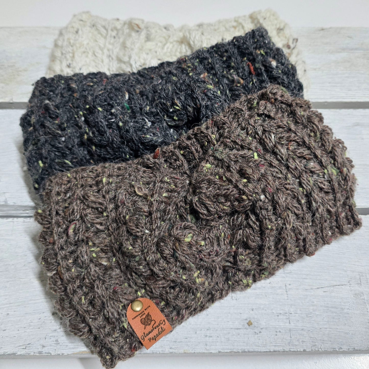 Braided twisted headband earwarmer