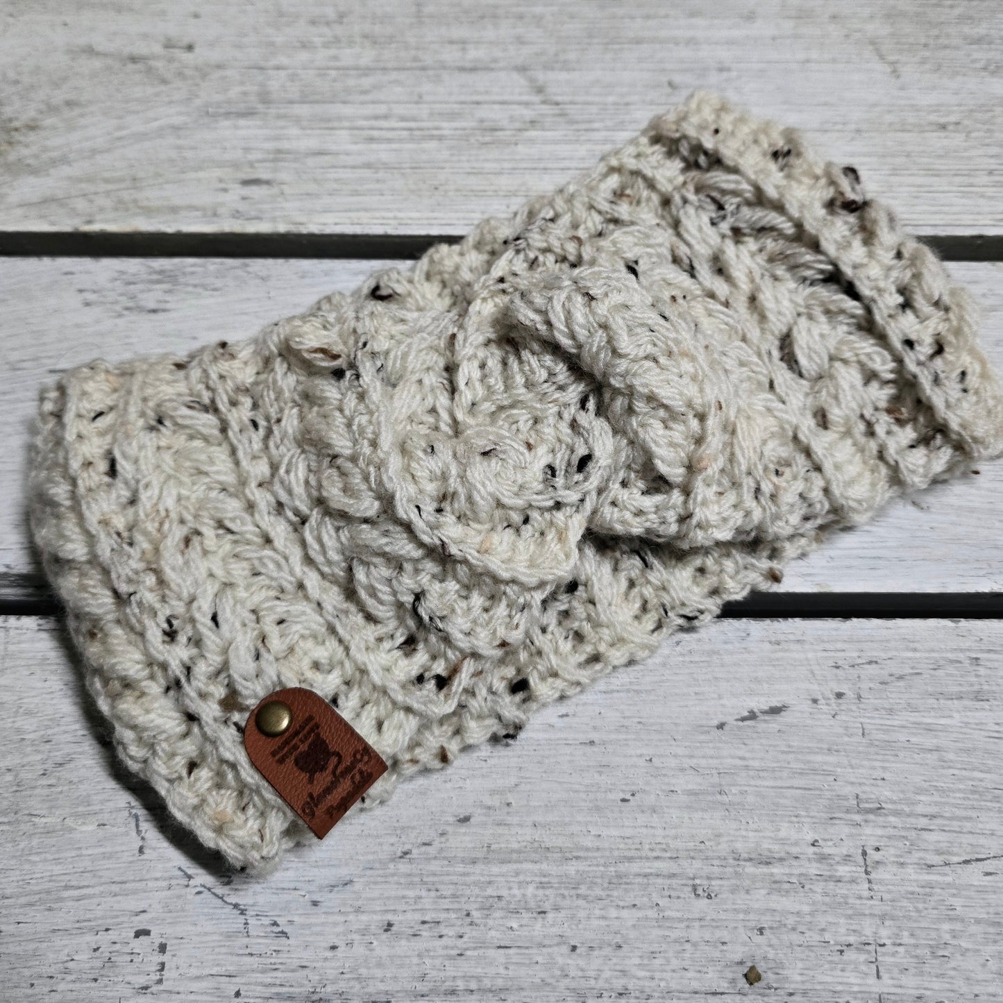 Braided twisted headband earwarmer