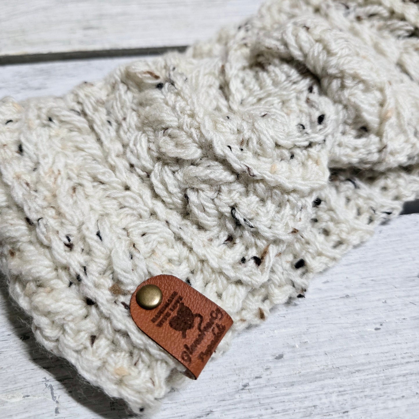 Braided twisted headband earwarmer