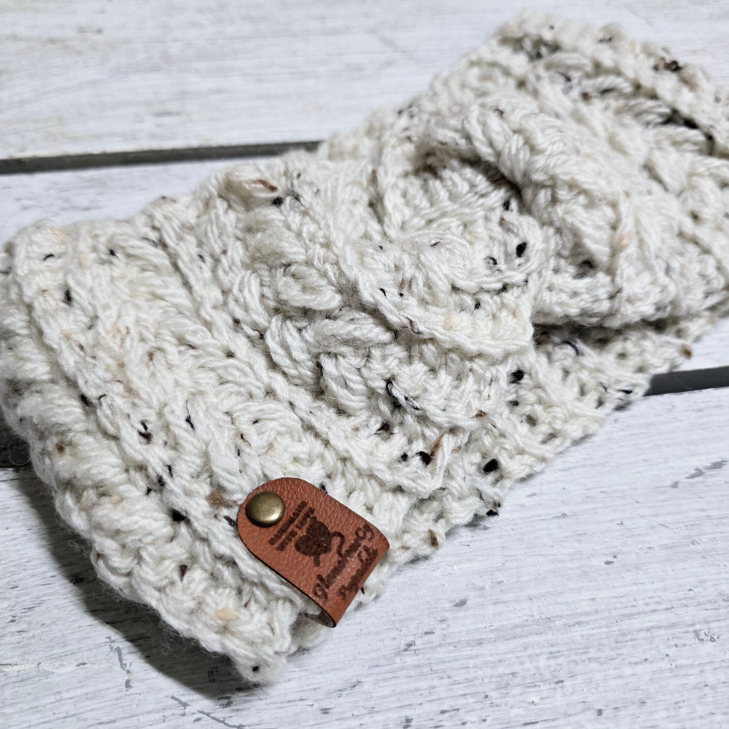 Braided twisted headband earwarmer