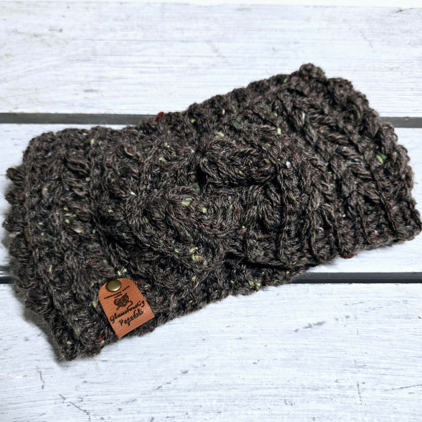 Braided twisted headband earwarmer