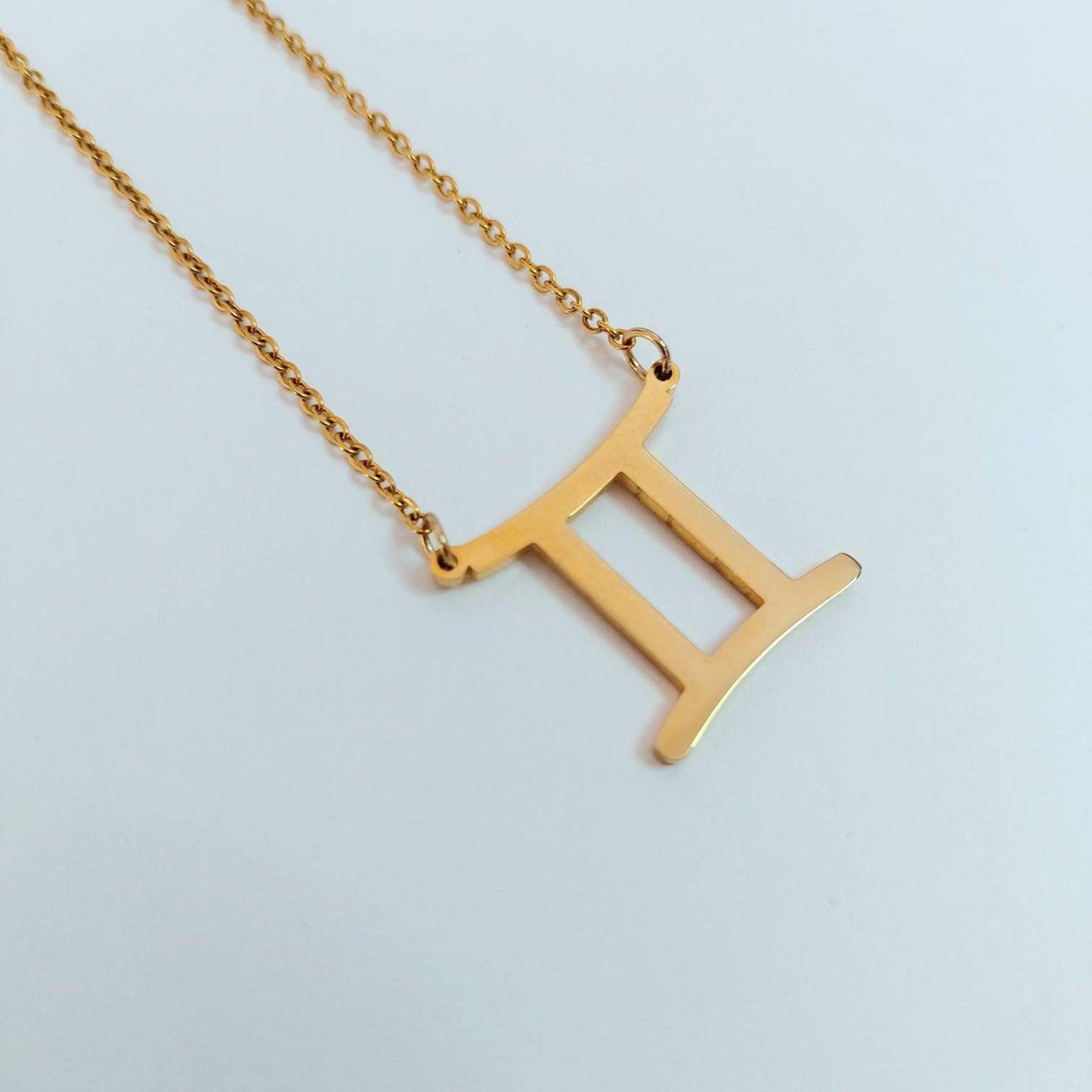 Gemini jewelry , gemini necklace , zodiac necklace , gold zodiac necklace , gemini zodiac necklace , gold filled necklace , gemini pendant