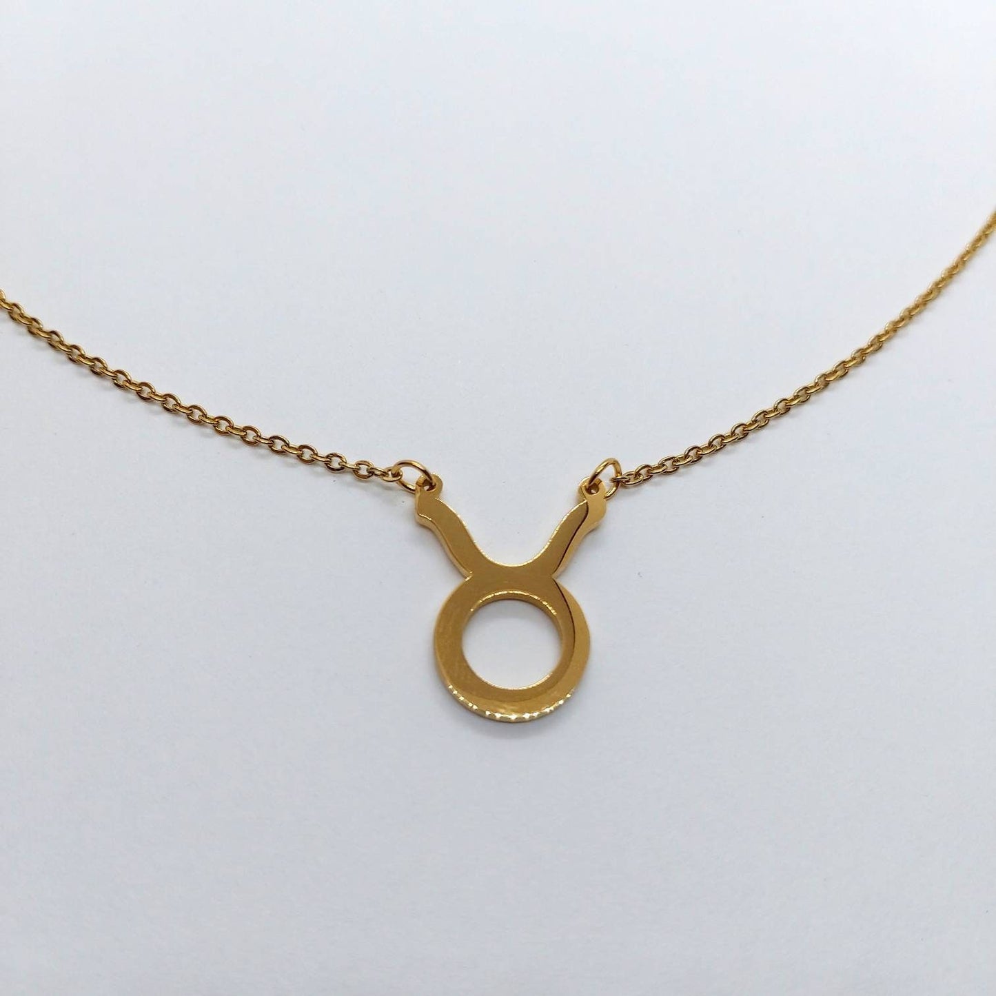 Taurus jewelry , taurus necklace , zodiac necklace , gold zodiac necklace , taurus zodiac necklace , gold filled necklace , taurus pendant