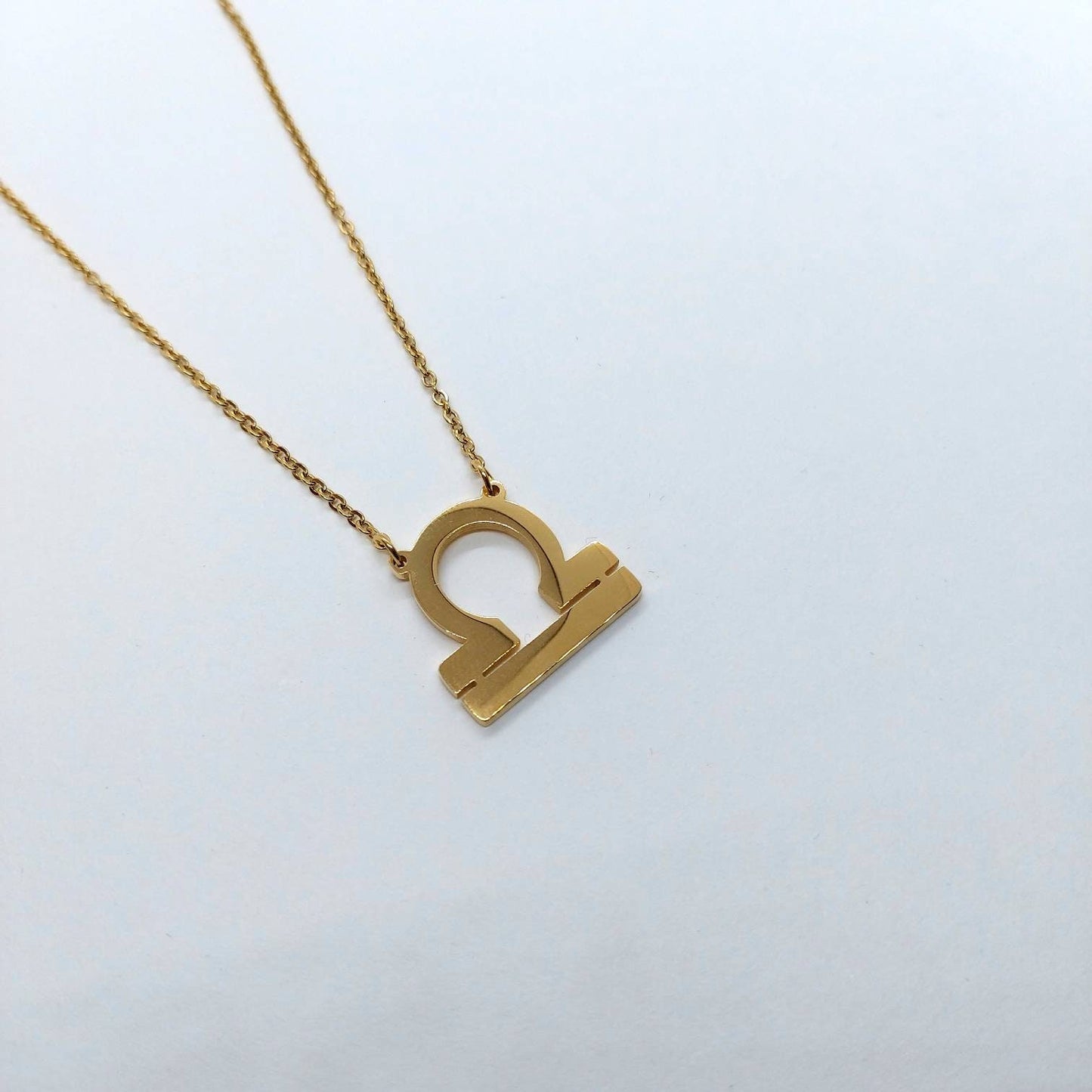 Libra jewelry , libra chain necklace , libra gold necklace , gold zodiac necklace , libra zodiac necklace , libra pendant , libra necklace