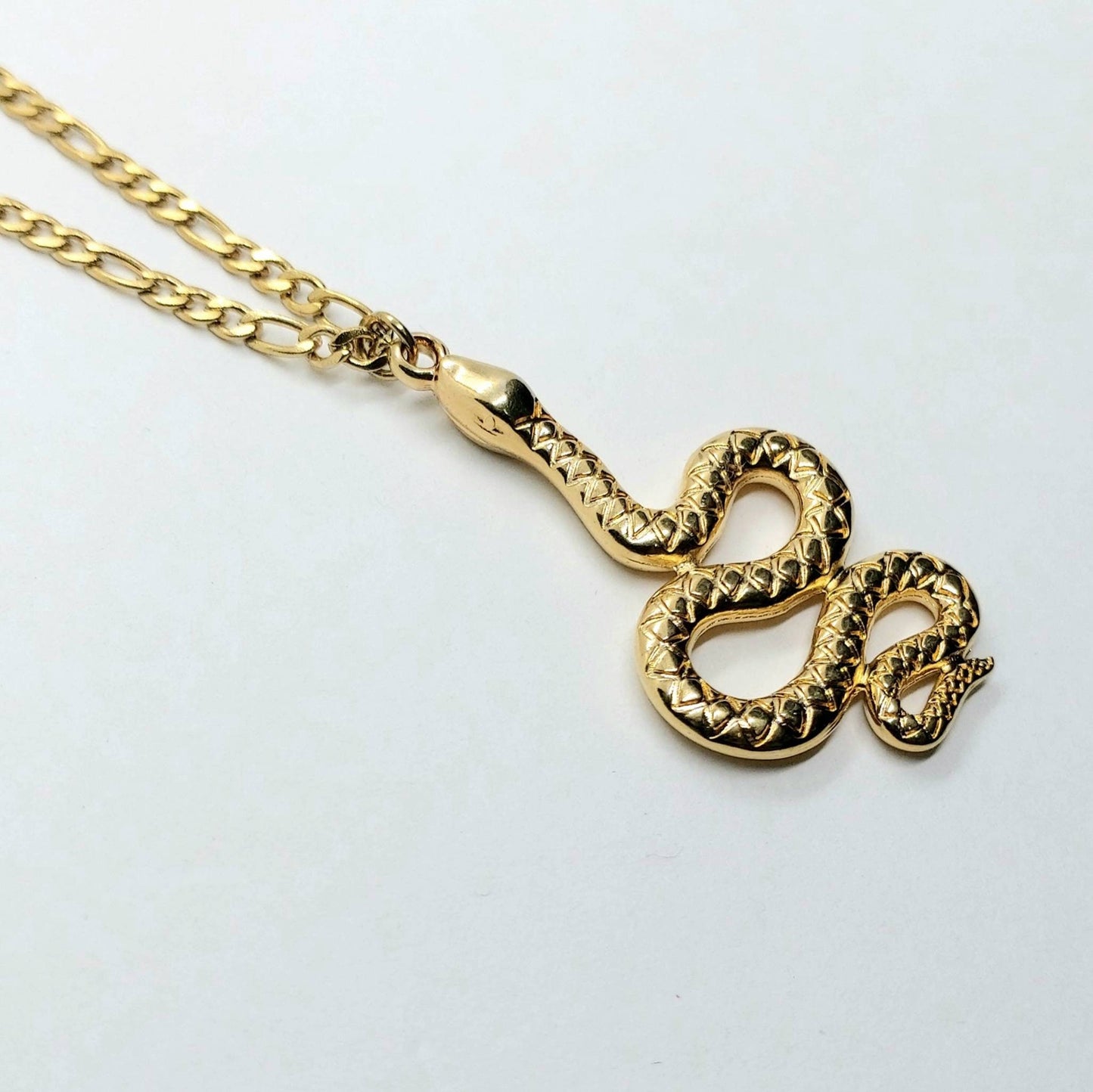 Gold Snake pendant, snake necklace , snake chain necklace, Snake jewelry, Animal necklace, 24k gold filled necklace, bohemian necklace gold