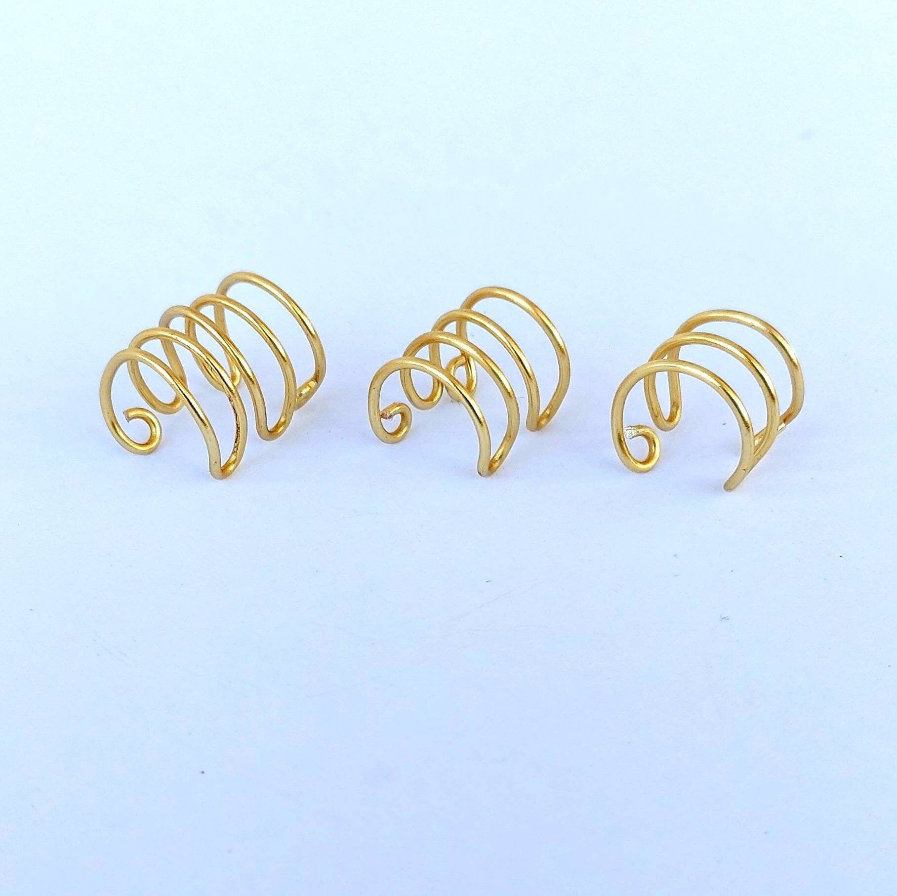 Conch earring , Conch hoops , ear cuff , gold ear cuff , minimalist earring , ear cuff no piercing , simple ear cuff , huggie earrings hoops