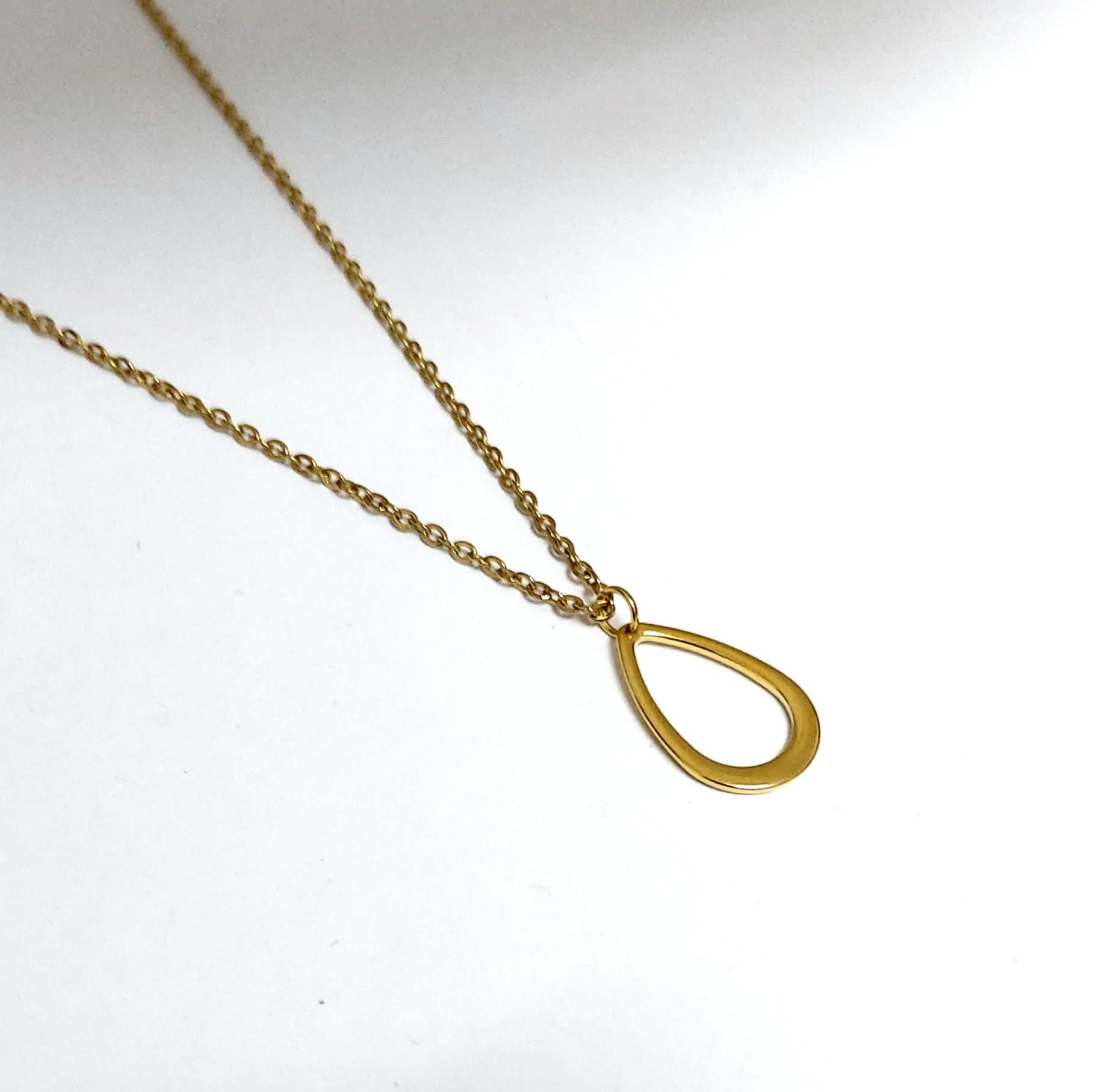 Dainty gold necklace , drop necklace , minimalist necklace , layering necklace , simple necklace , necklace for mom , gold drop necklace