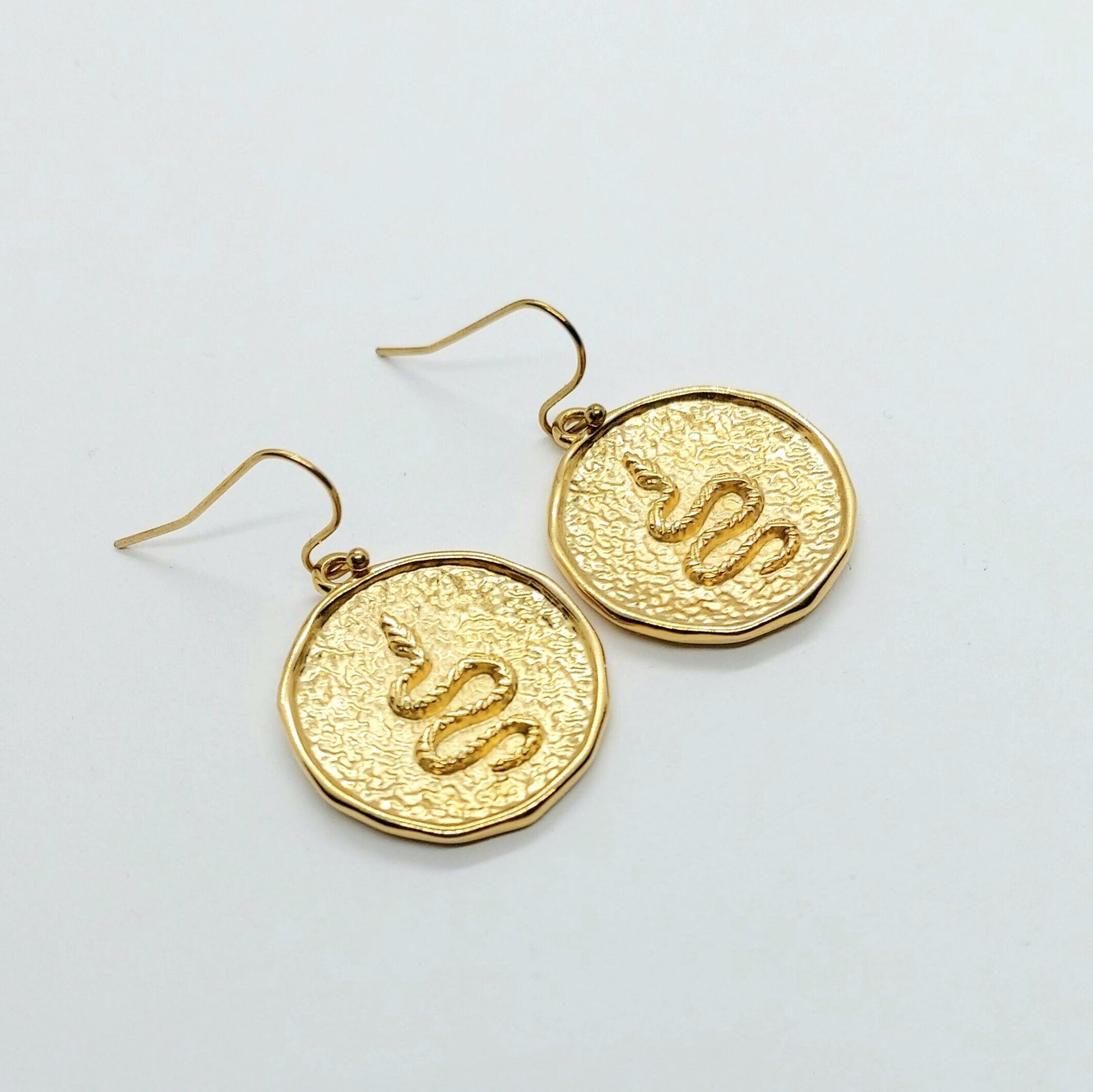 Snake drop earrings , silver dangle earrings , serpent gold earrings , silver snake drop earrings , statement earrings