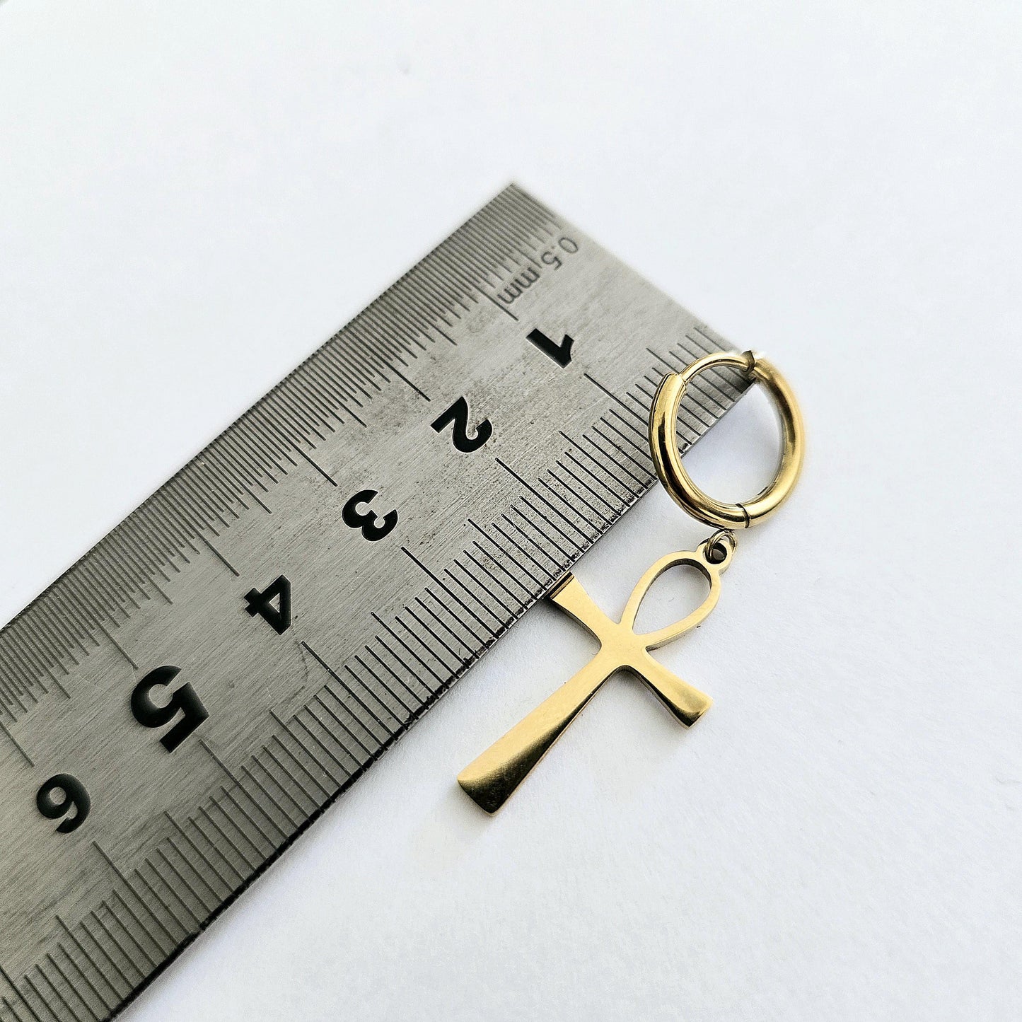 Ankh earrings gold filled hoop waterproof Egyptian ankh , ankh jewelry, ankh earrings gold, gold filled hoop earrings